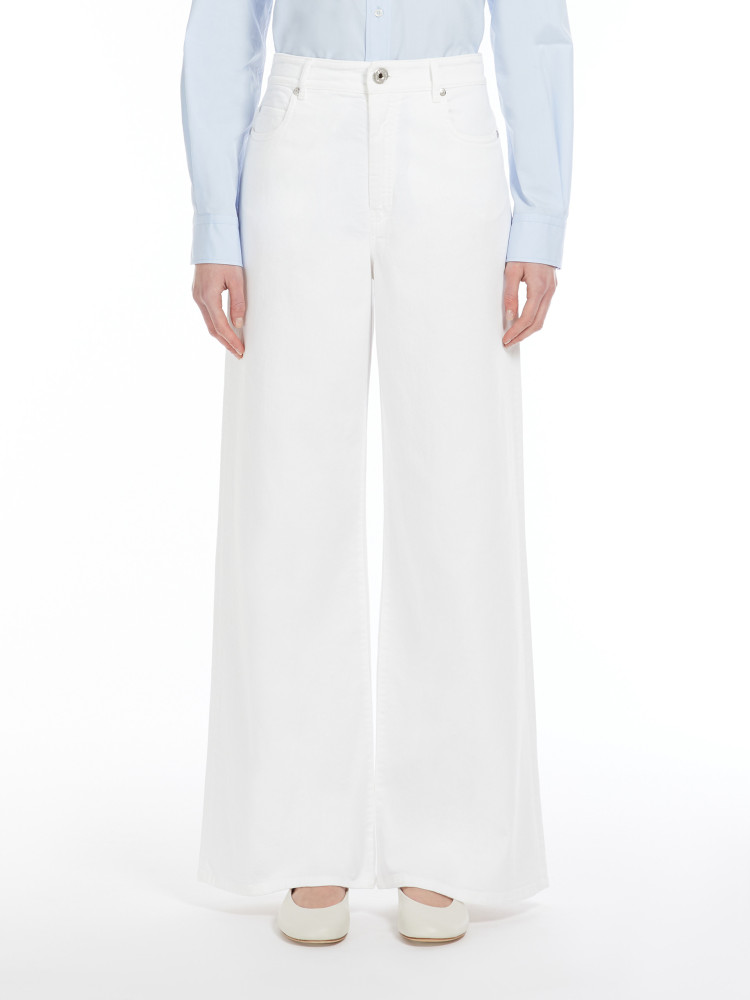 Джинсы Regular Regular fit Высокая для женщин (478498), цвет Белый - №2