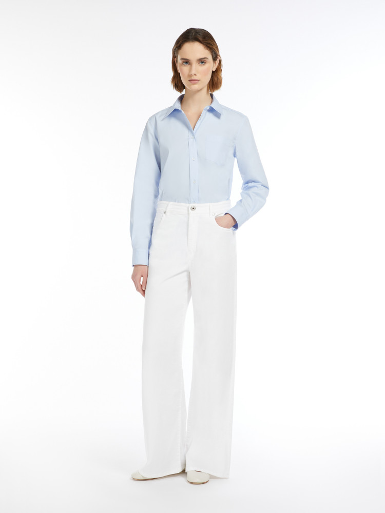 Джинсы Regular Regular fit Высокая для женщин (478498), цвет Белый - №3