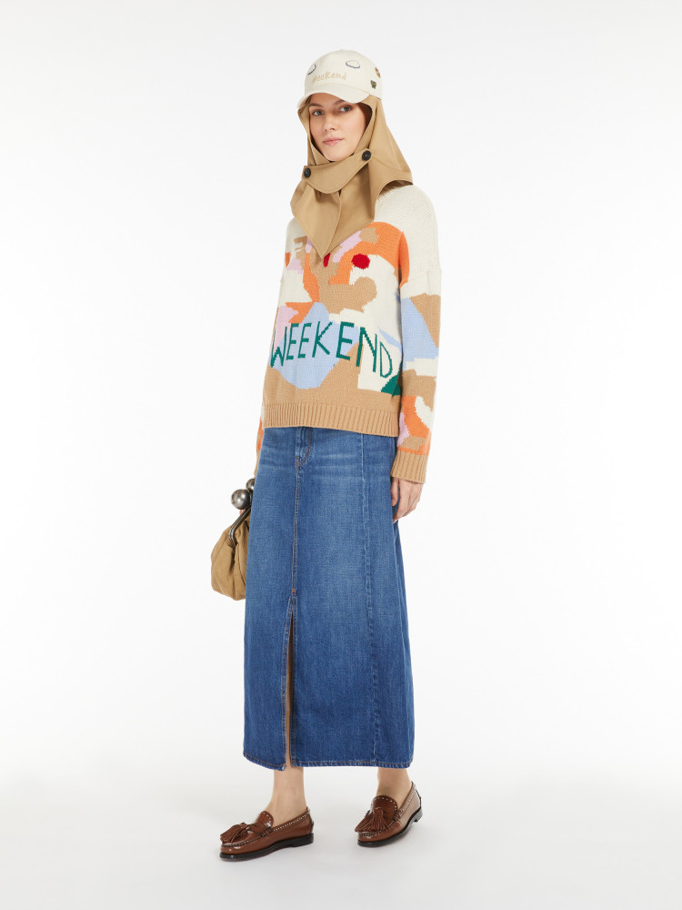 Спідниця максі Regular Fit для жінок (478502), колір Синій - №3