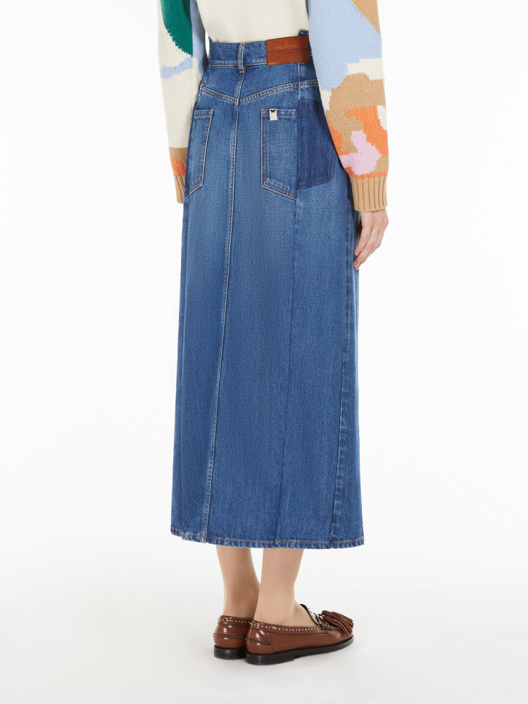 Юбка макси Regular fit для женщин (478502), цвет Синий - №4