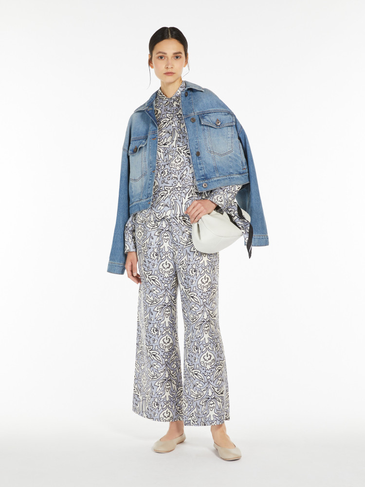 Блуза с длинным рукавом Relaxed Fit — фото 3