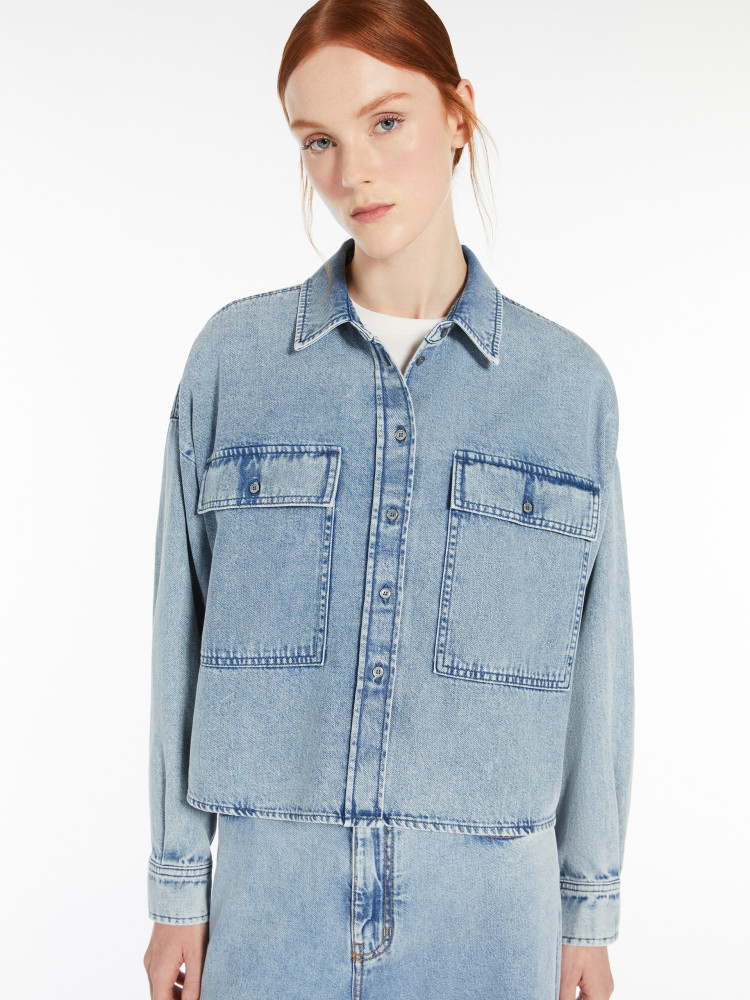 Джинсовая куртка Regular fit для женщин (478511), цвет Синий - №2