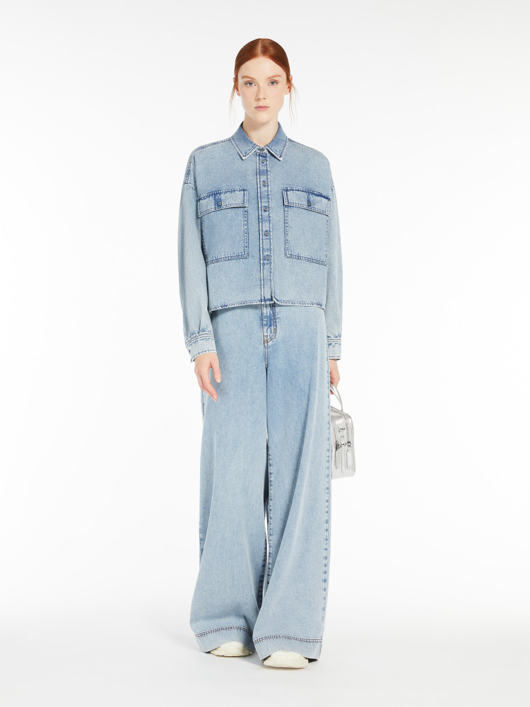 Джинсовая куртка Regular fit для женщин (478511), цвет Синий - №3