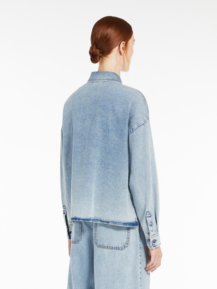 Джинсовая куртка Regular fit для женщин (478511), цвет Синий - №4