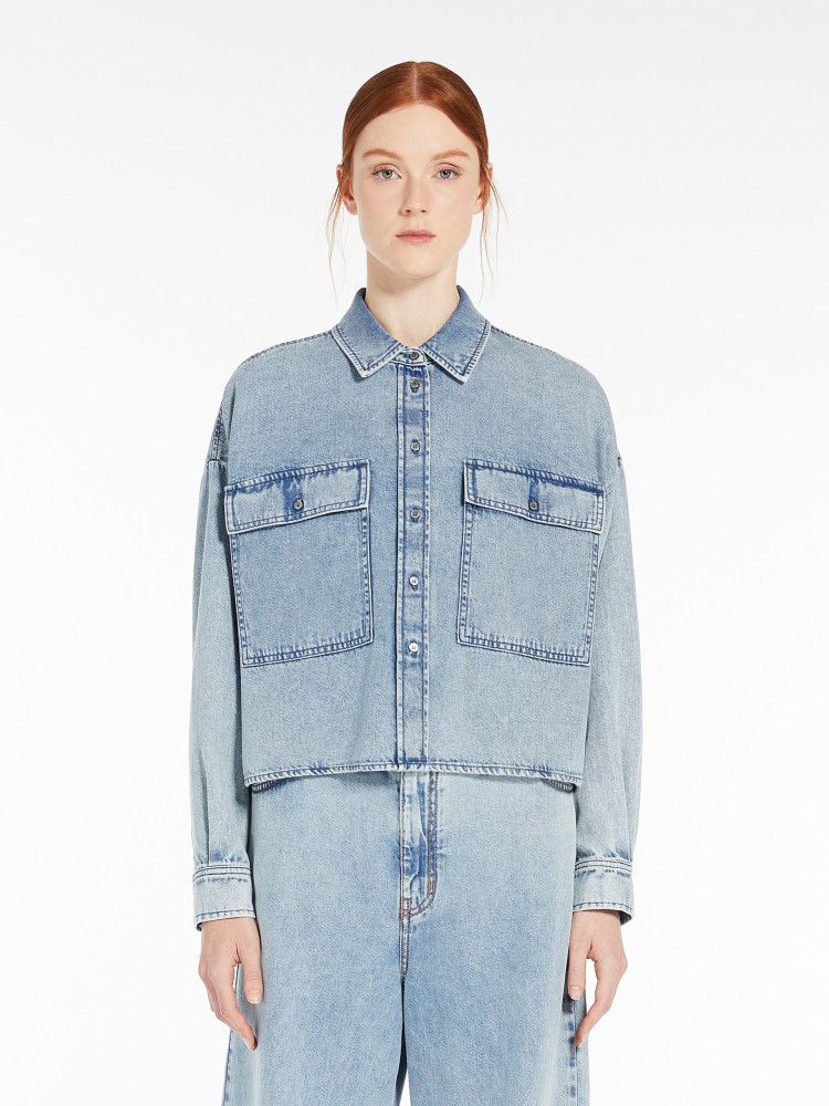 Джинсовая куртка Regular fit для женщин (478511), цвет Синий - №5