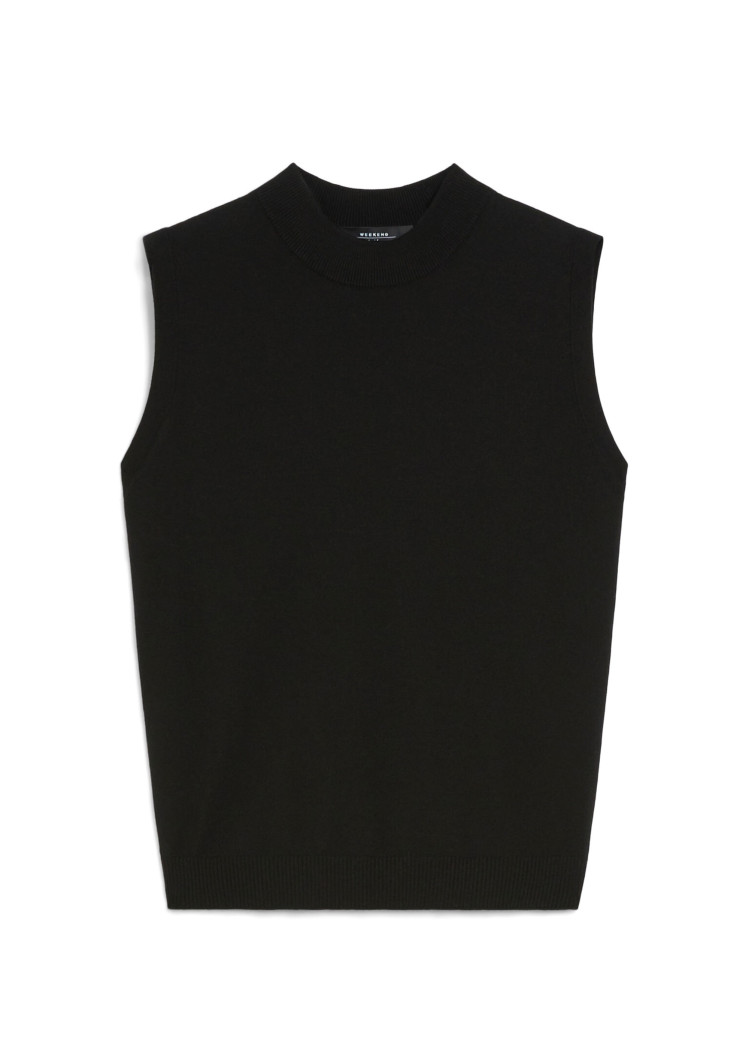 Майка Regular fit для женщин (478516), цвет Черный - №1