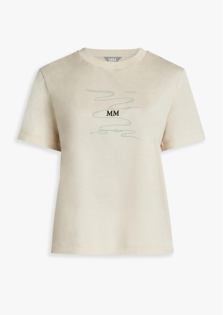 Футболка Slim fit для женщин (478528), цвет Бежевый - №1