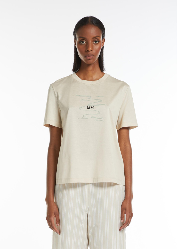 Футболка Slim Fit для жінок (478528), колір Бежевий - №2