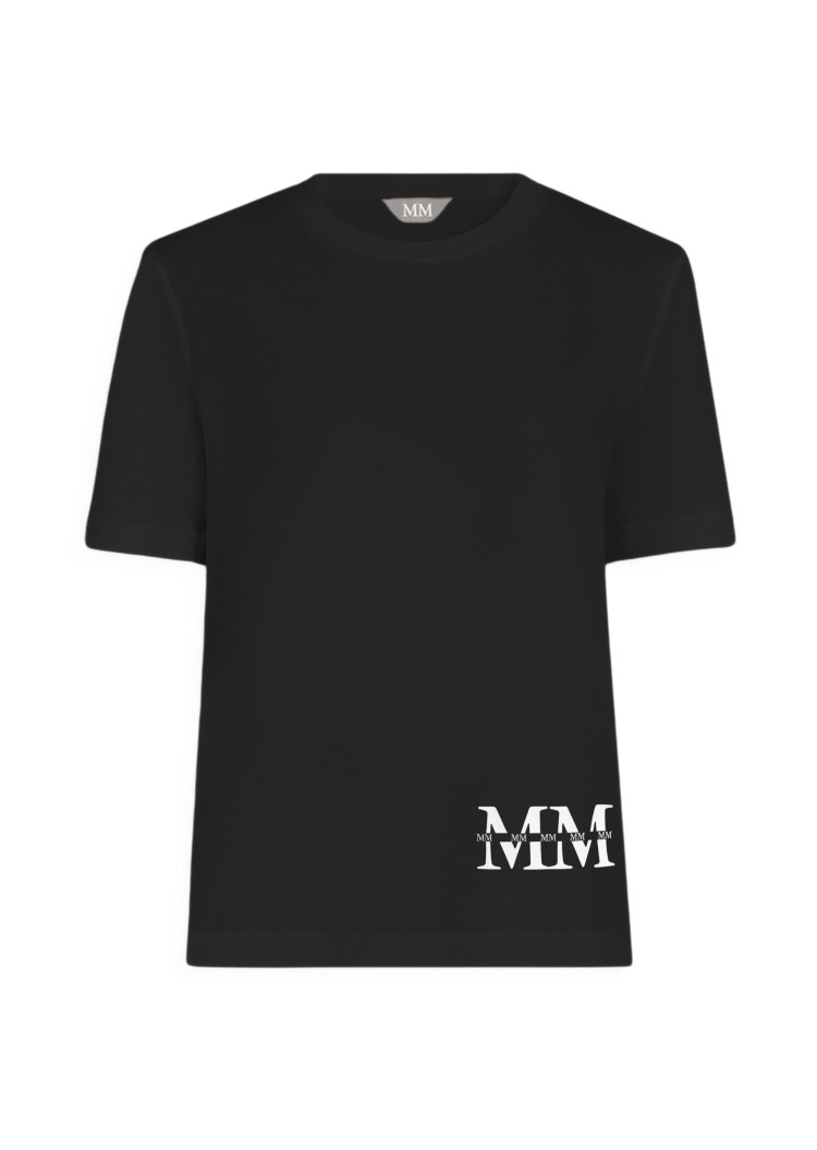 Футболка Slim fit для жінок (478529), колір Чорний - №1
