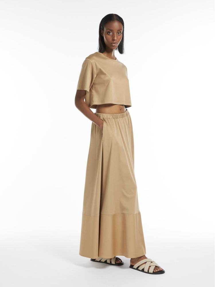 Спідниця максі Relaxed fit для жінок (478538), колір Коричневий - №2