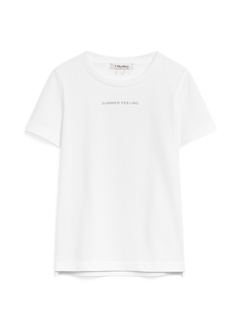 Футболка Slim fit для жінок (478543), колір Білий - №1