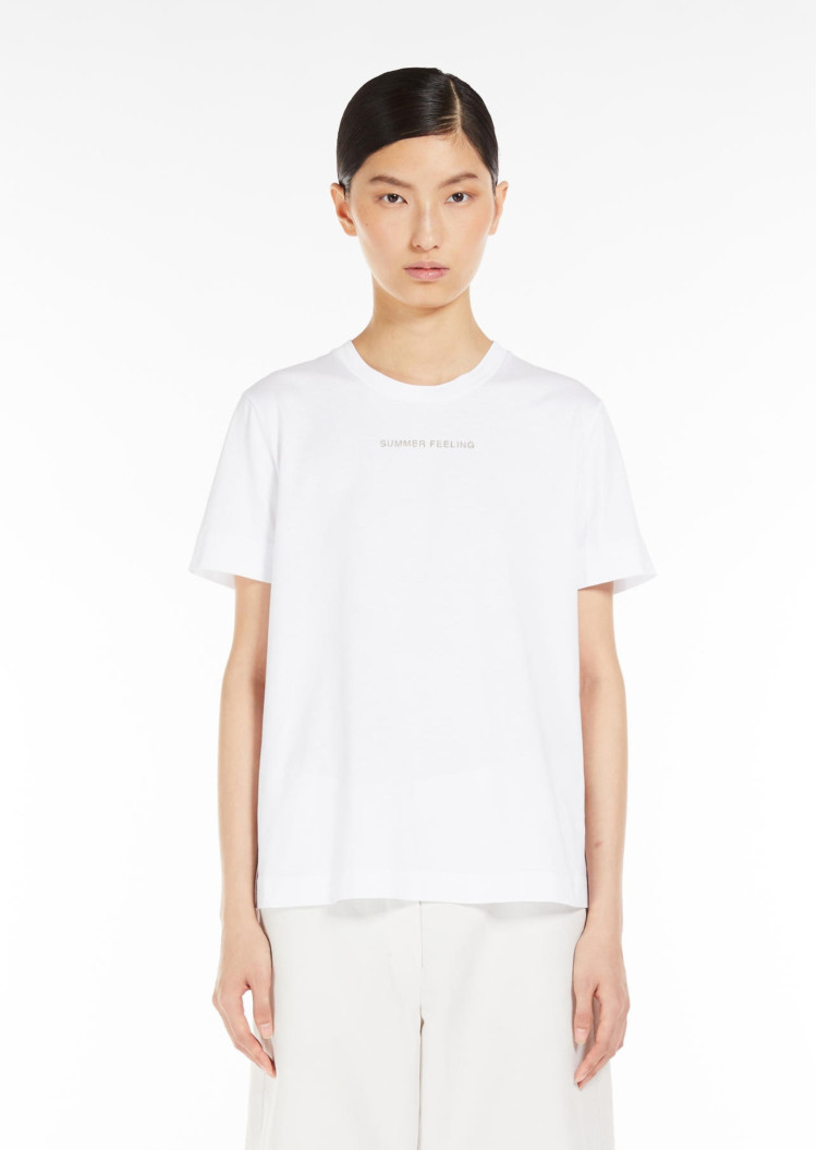 Футболка Slim fit для жінок (478543), колір Білий - №2
