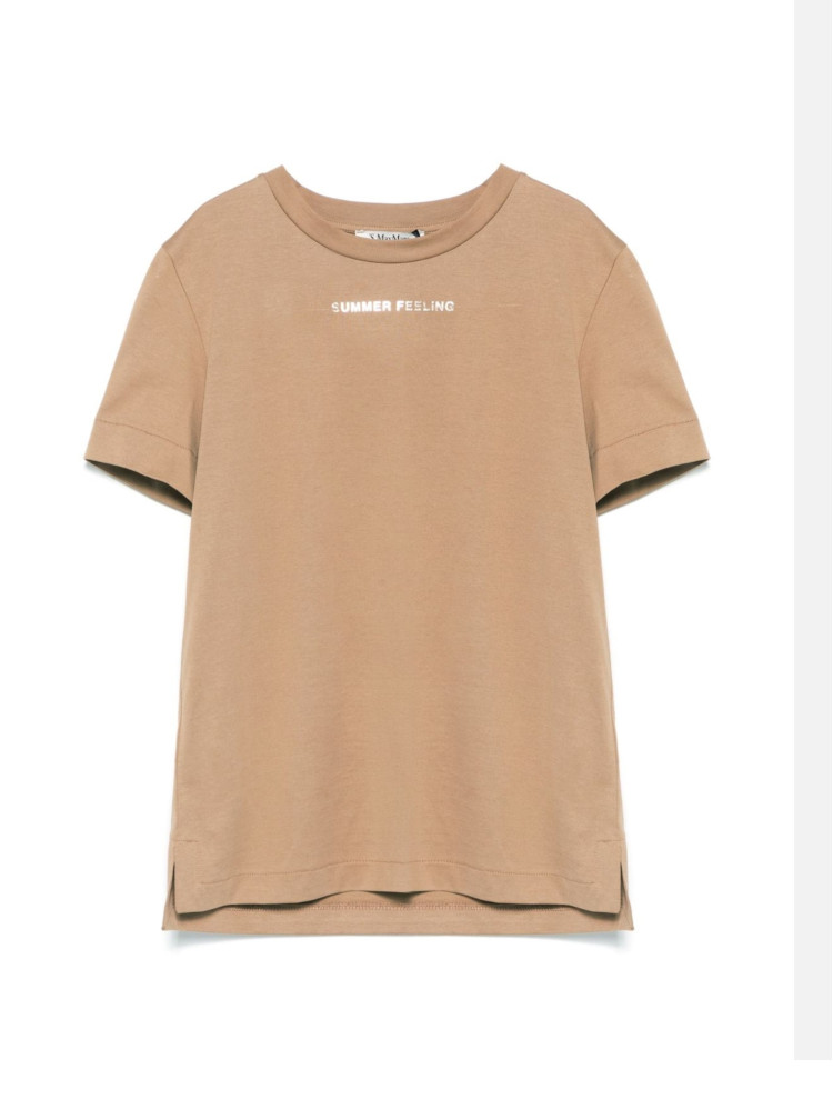 Футболка Slim fit для жінок (478544), колір Коричневий - №1