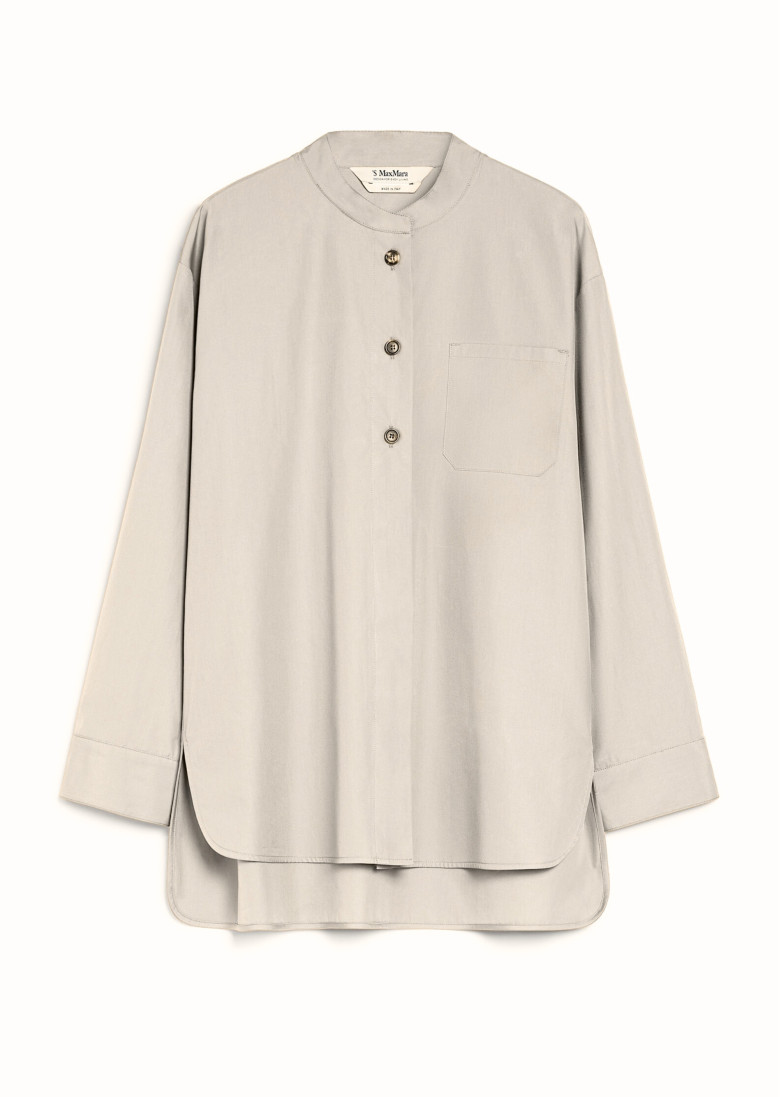 Рубашка с длинным рукавом Relaxed Fit: свободный крой для максимального комфорта.