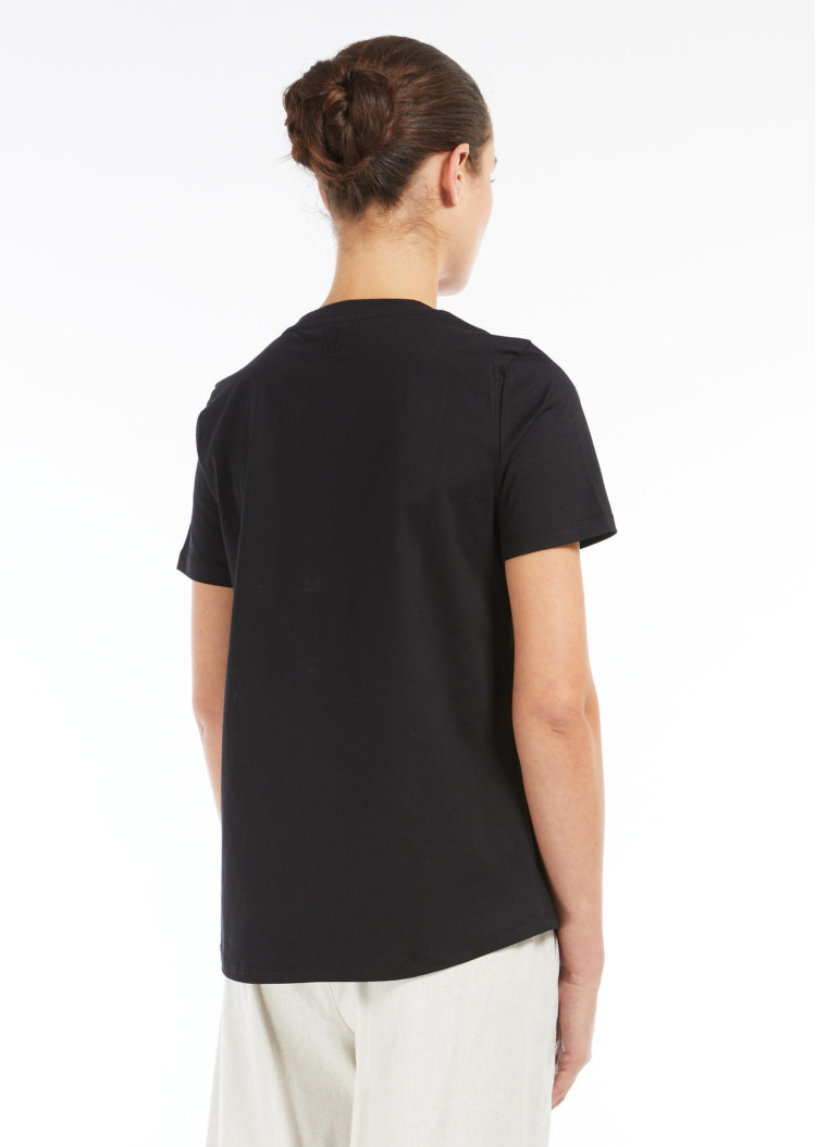 Футболка Slim fit для жінок (478550), колір Чорний - №4