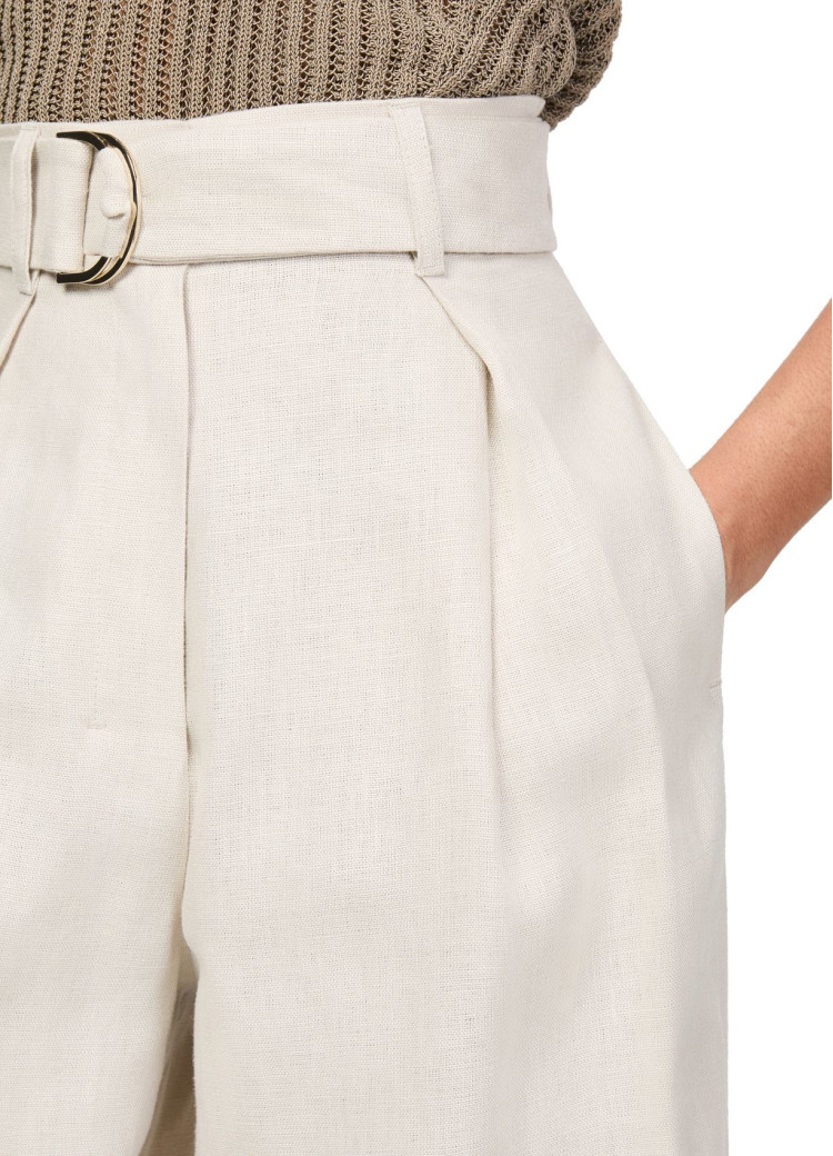 Брюки fashion Regular Fit Висока для жінок (478553), колір Бежевий - №6