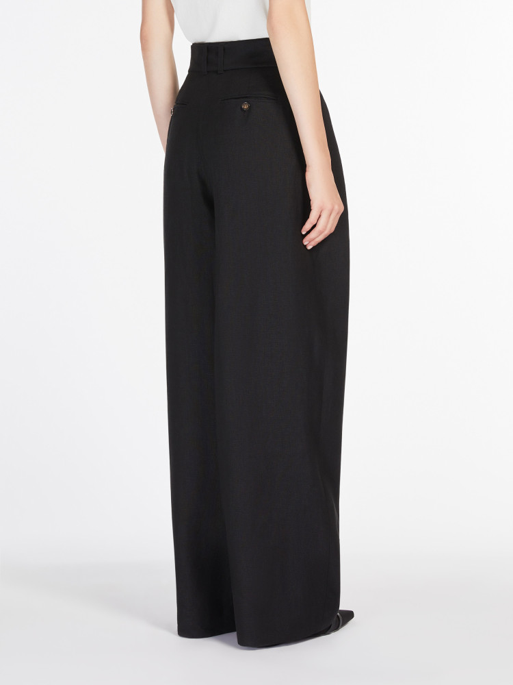 Брюки fashion Regular Fit Висока для жінок (478554), колір Чорний - №4