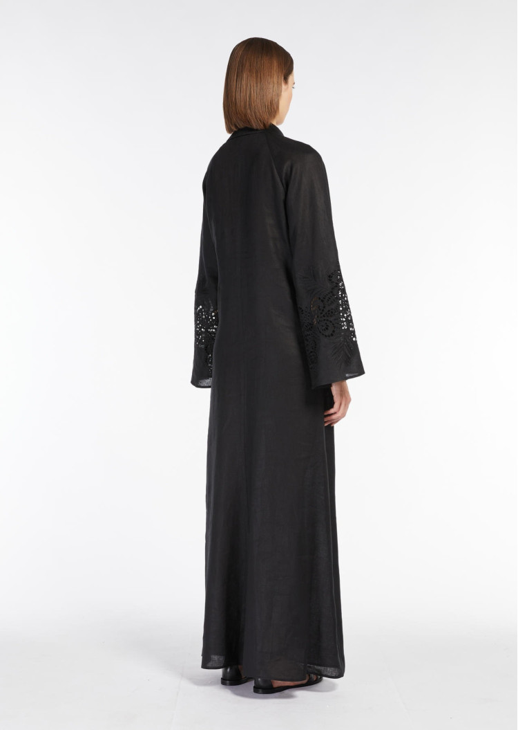 Сукні максі Relaxed fit для жінок (478574), колір Чорний - №3
