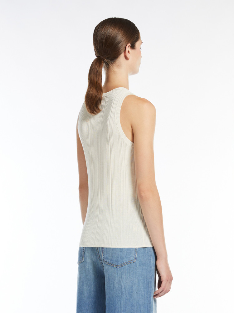 Майка Slim Fit для жінок (478576), колір Молочний - №4