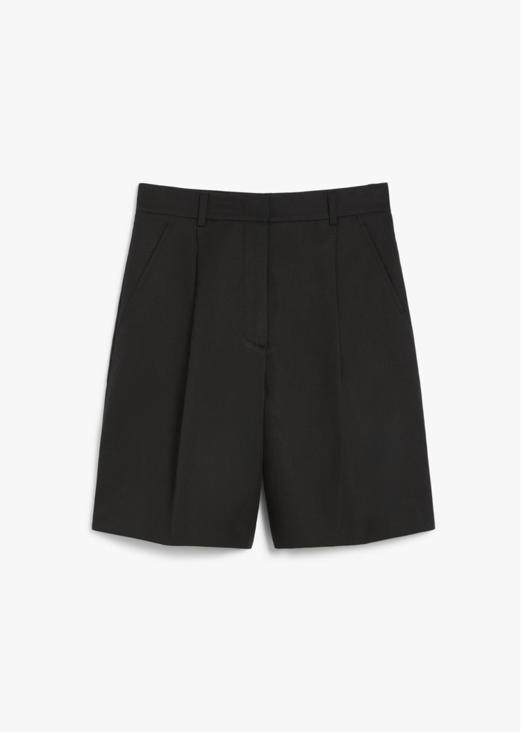 Шорти Regular fit Висока для жінок (478585), колір Чорний - №1
