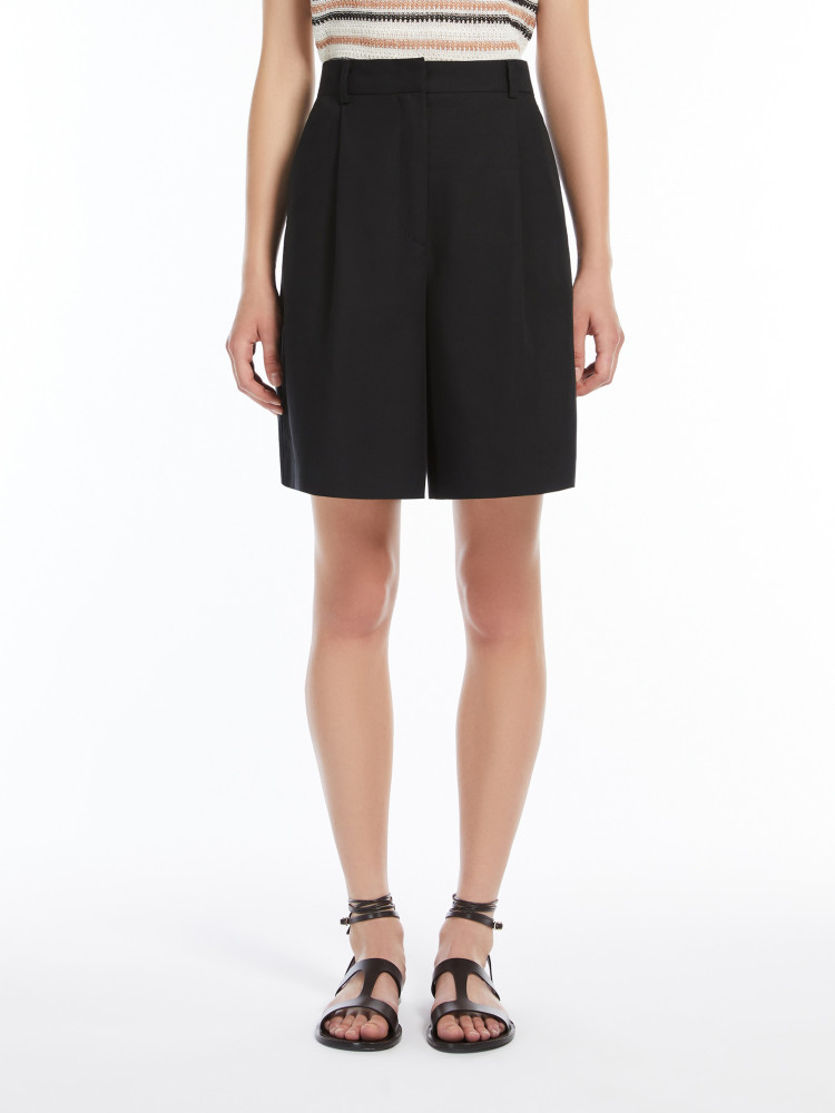 Шорти Regular fit Висока для жінок (478585), колір Чорний - №3