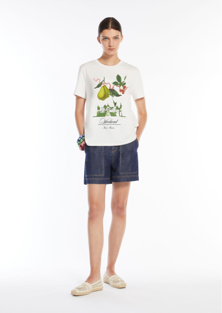 Футболка Regular fit для женщин (478588), цвет Белый - №3