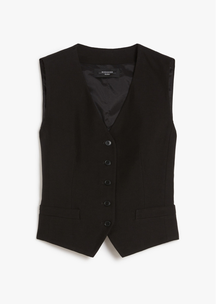 Жилет Slim fit для женщин (478602), цвет Черный - №1