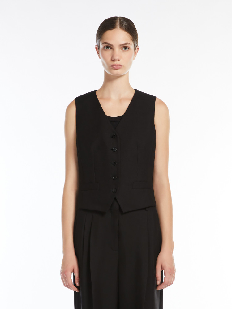 Жилет Slim fit для женщин (478602), цвет Черный - №2