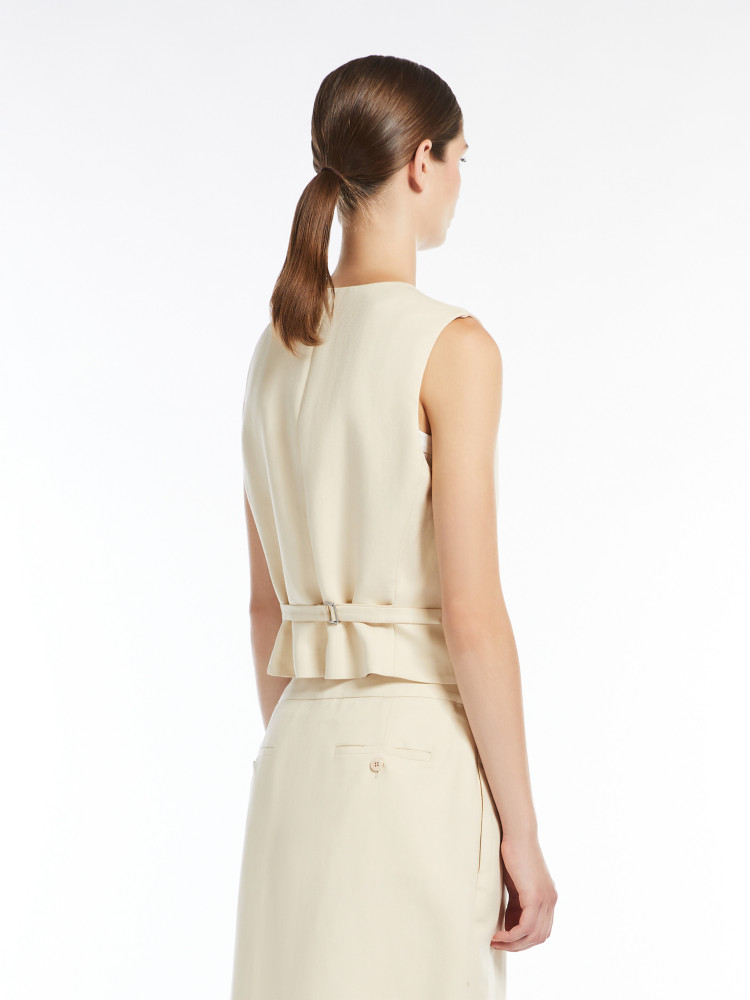 Жилет Slim fit для жінок (478603), колір Бежевий - №4