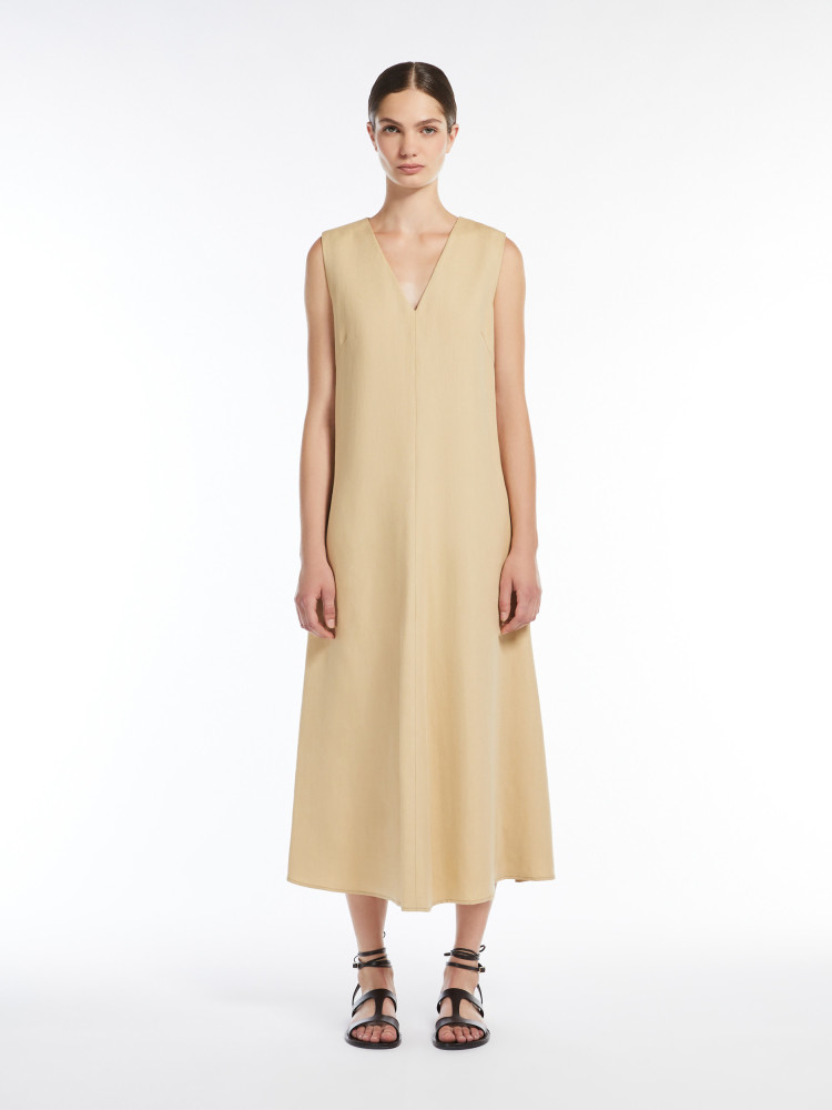 Платья макси Regular Fit для женщин (478607), цвет Бежевый - №3
