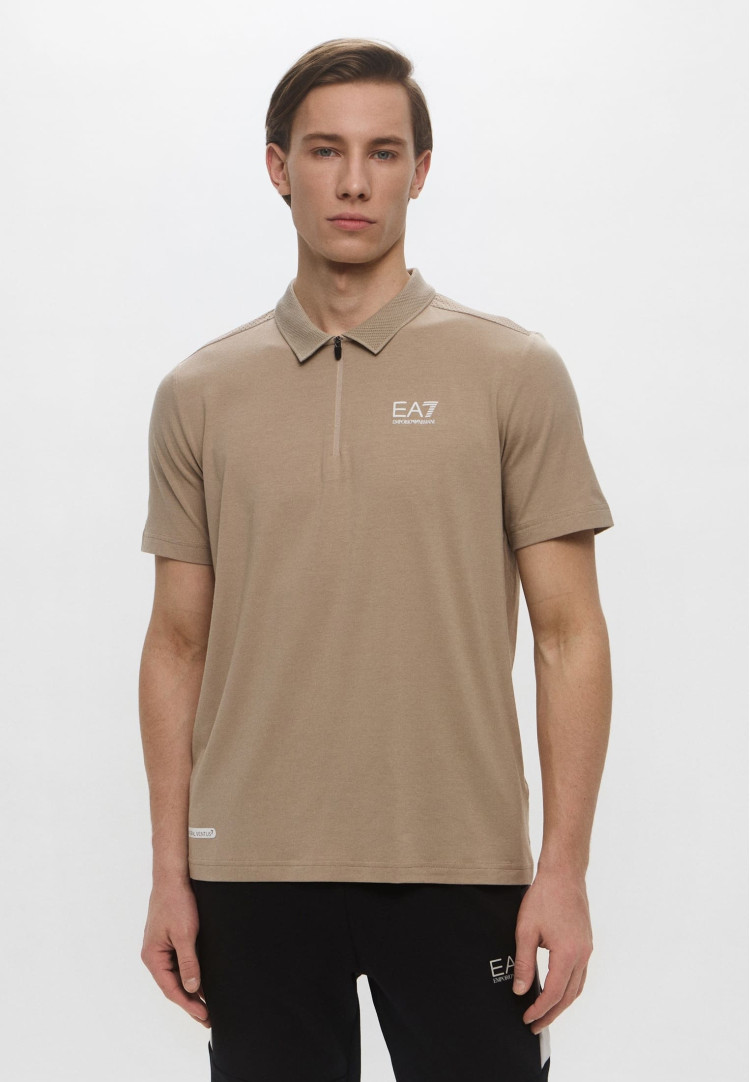 Поло Regular fit для чоловіків (478641), колір Бежевий - №1