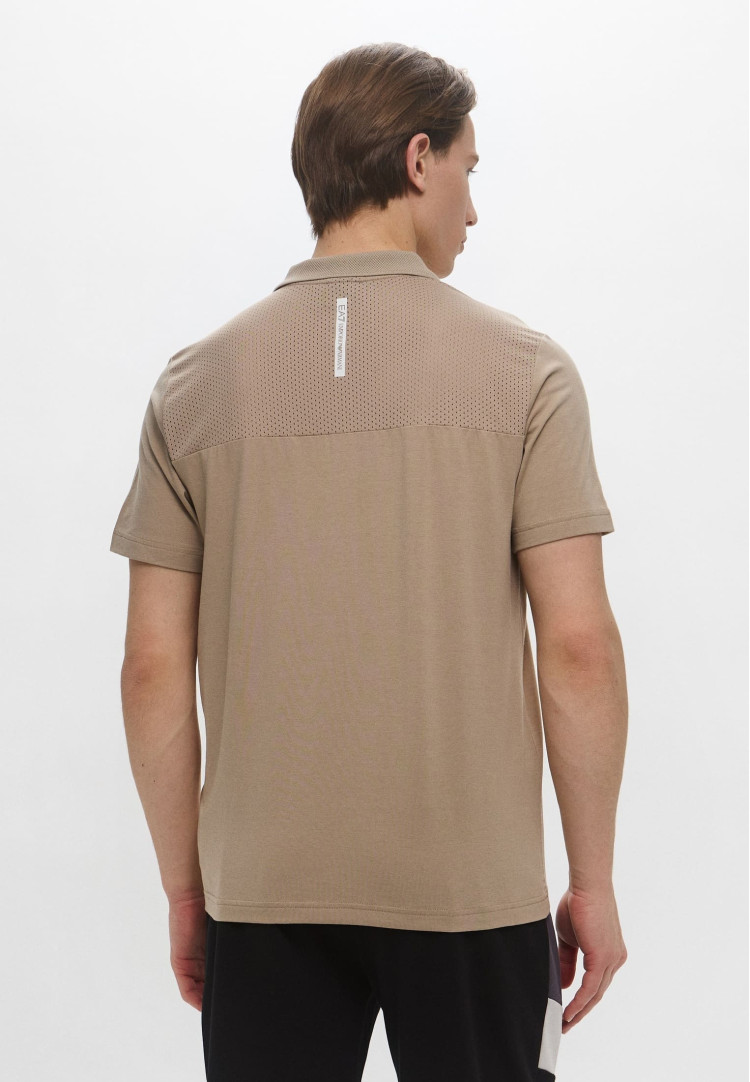 Поло Regular fit для чоловіків (478641), колір Бежевий - №3