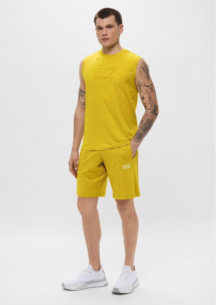 Шорти Regular Fit для чоловіків (478650), колір Жовтий - №3