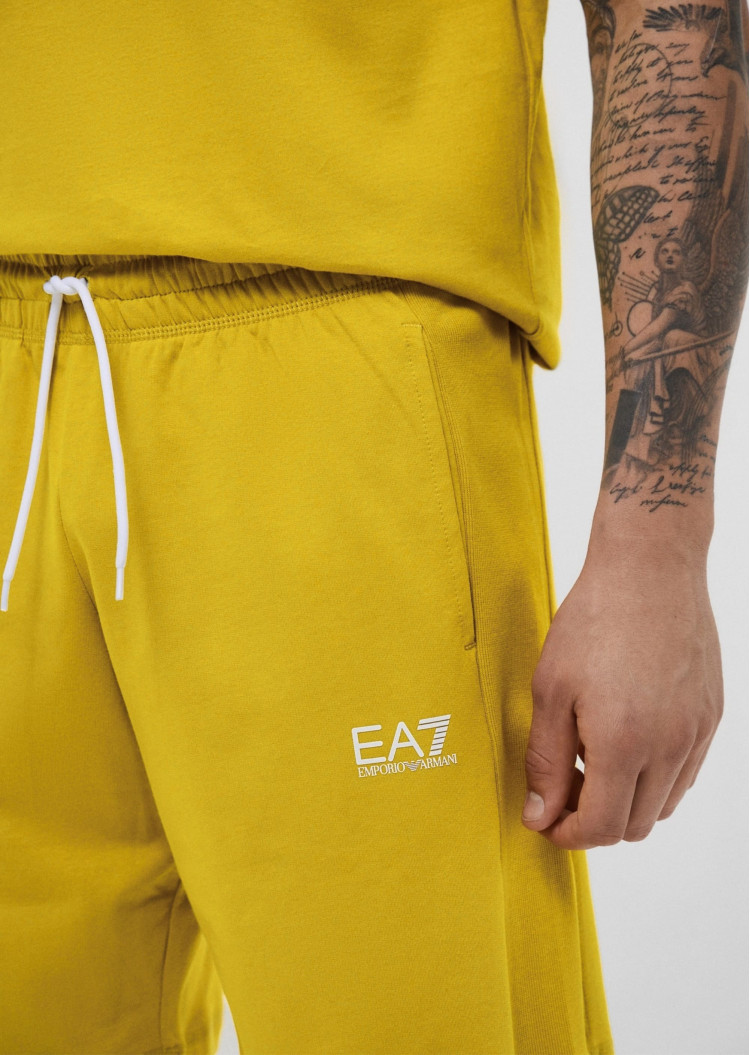 Шорти Regular Fit для чоловіків (478650), колір Жовтий - №5