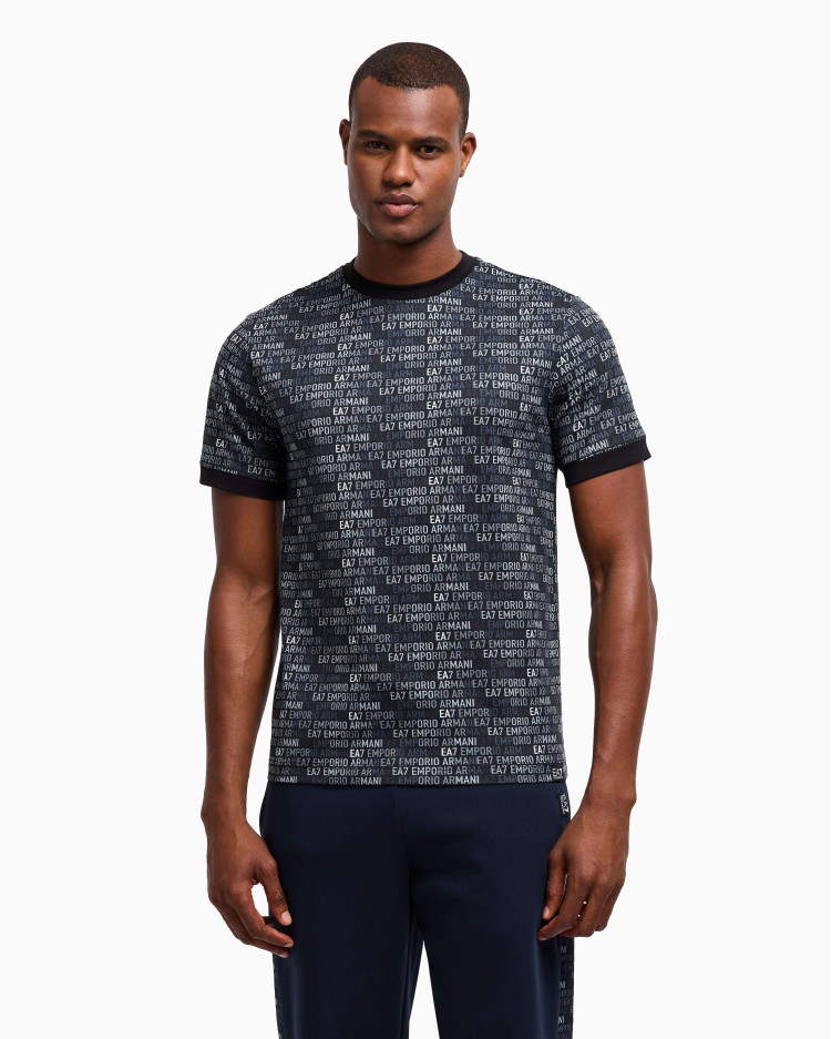 Футболка Regular fit для чоловіків (478657), колір Чорний - №2