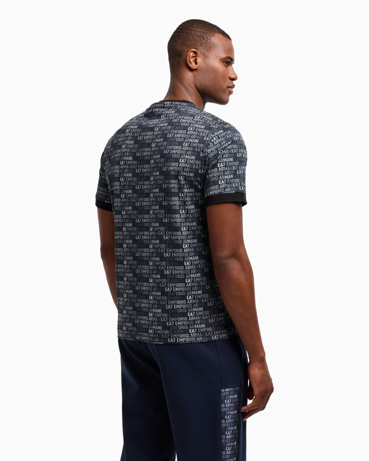 Футболка Regular fit для чоловіків (478657), колір Чорний - №4