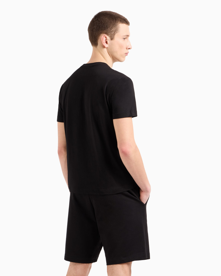 Футболка Regular fit для мужчин (478663), цвет Черный - №4