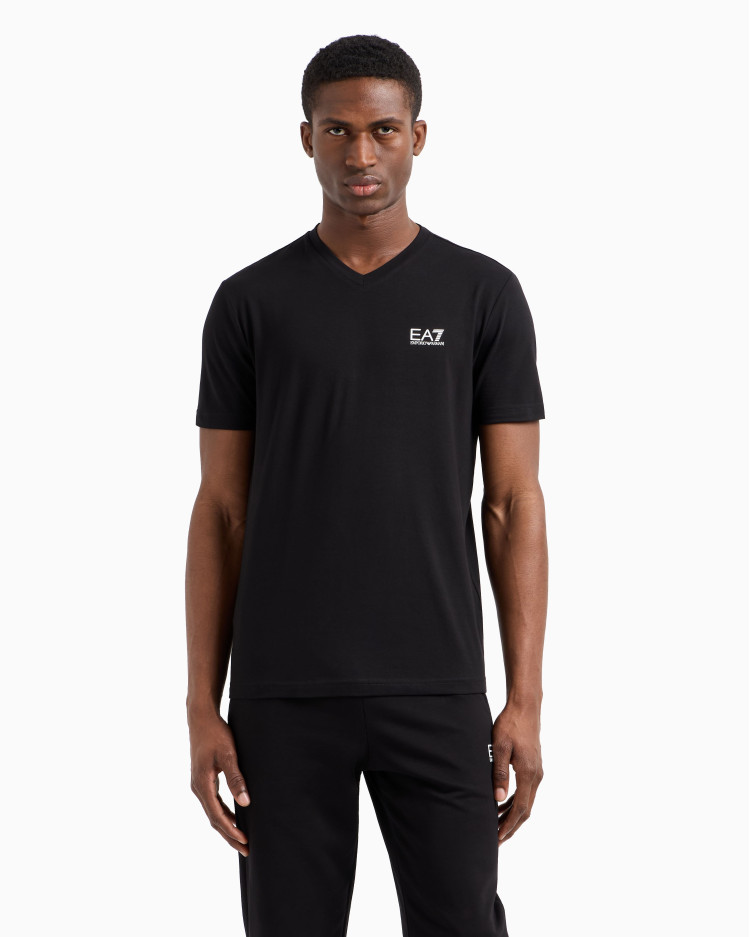 Футболка Slim fit для мужчин (478695), цвет Черный - №2