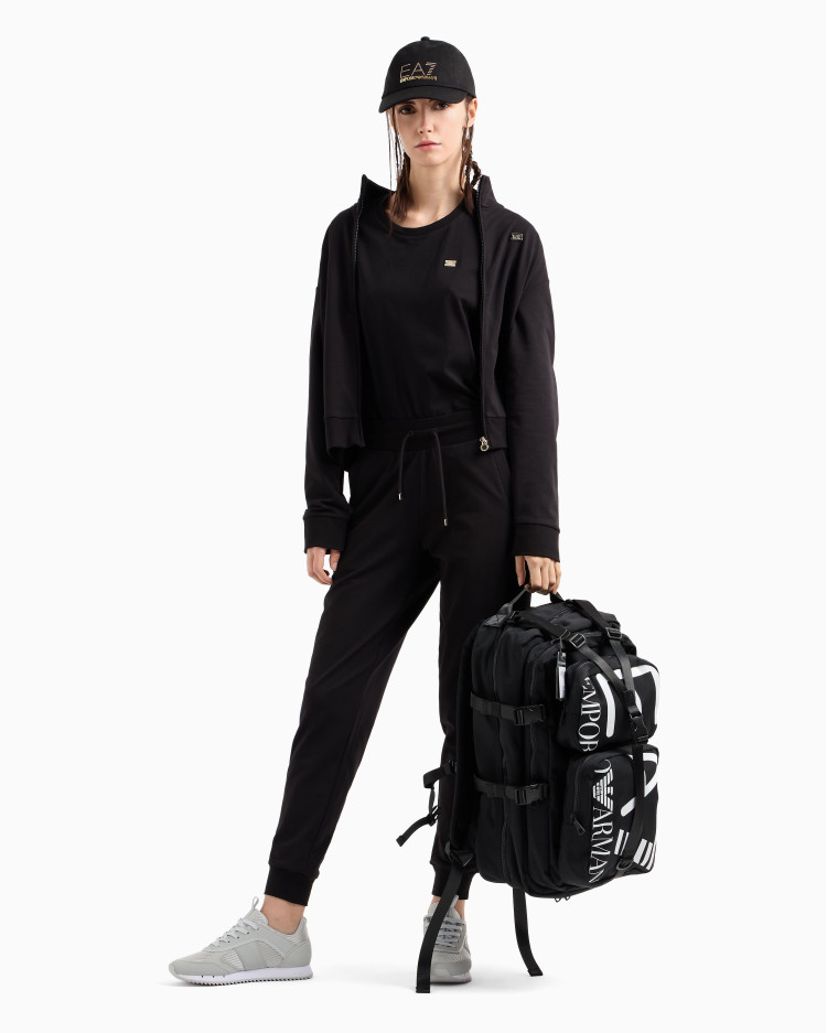 Спортивний костюм Regular fit для жінок (478732), колір Чорний - №2