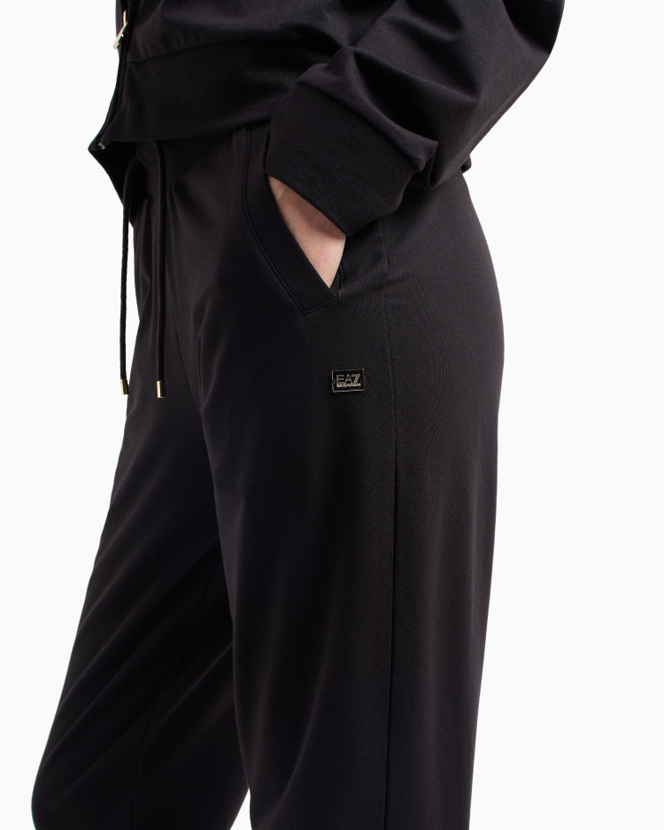 Спортивний костюм Regular fit для жінок (478732), колір Чорний - №4