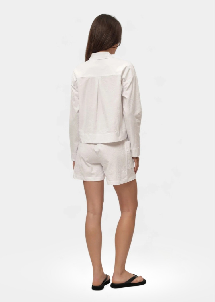 Рубашка с длинным рукавом Regular Fit для женщин (478743), цвет Белый - №4