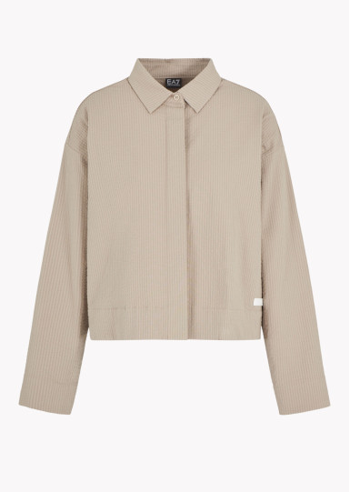Сорочка з довгим рукавом Regular Fit: класичний крій, середня свобода рухів.