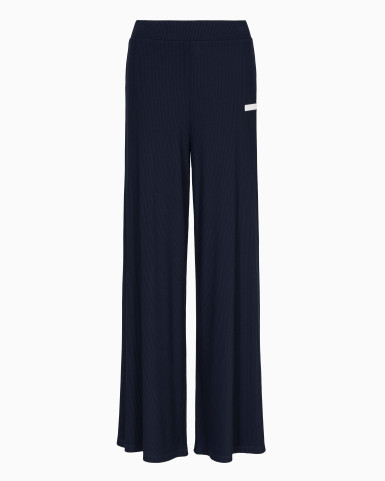 Брюки джерси Relaxed Fit: свободный крой для максимального комфорта. Высокая