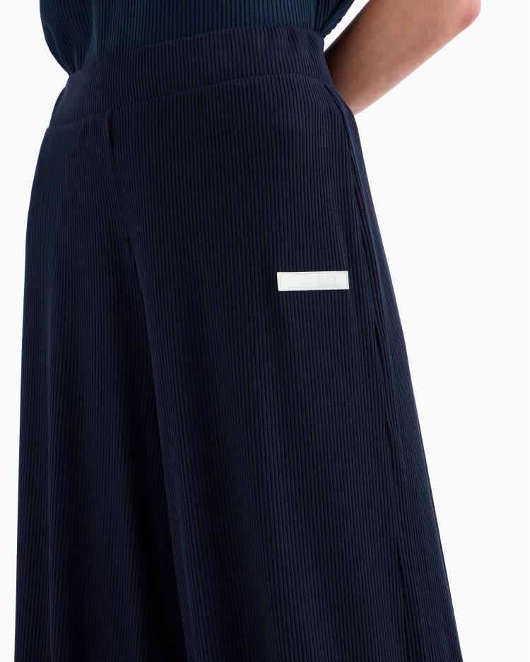 Брюки джерси Relaxed fit Высокая для женщин (478747), цвет Синий - №5