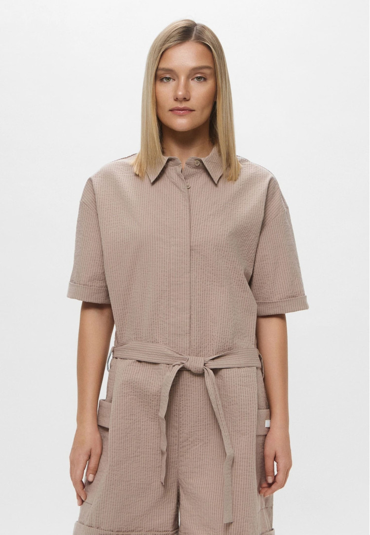 Комбінезон Slim fit для жінок (478748), колір Бежевий - №3