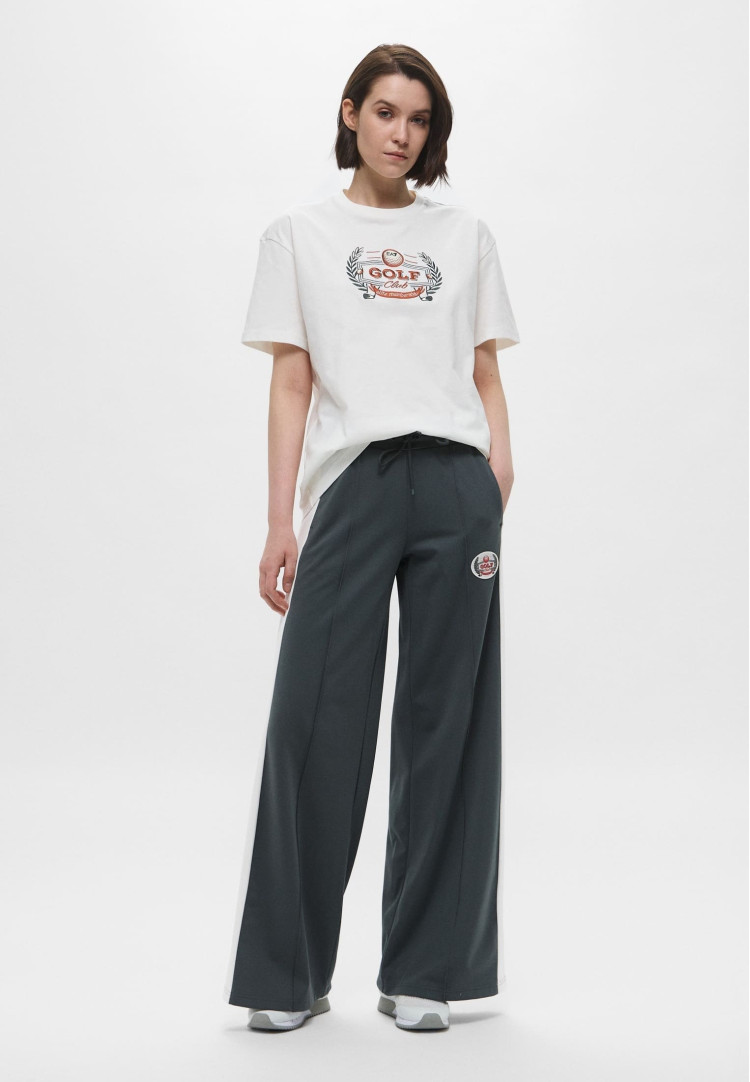 Футболка Relaxed fit для жінок (478753), колір Білий - №3