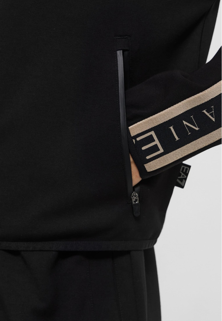 Спортивна кофта Regular Fit для жінок (478767), колір Чорний - №5