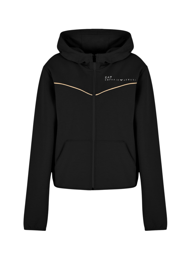 Спортивна кофта Regular fit для жінок (478768), колір Чорний - №1
