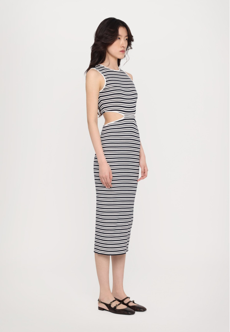 Сукні максі Slim fit для жінок (478777), колір Білий - №3