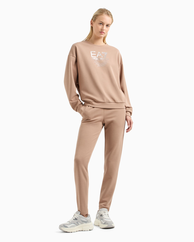 Спортивний костюм Regular fit для жінок (478781), колір Коричневий - №2